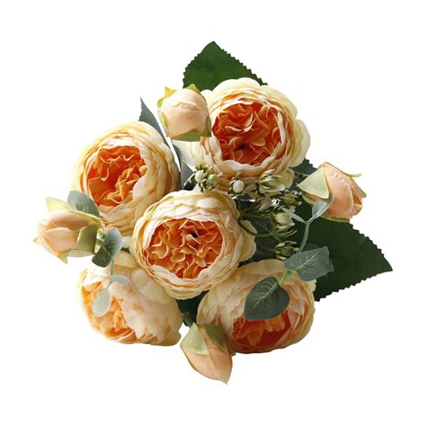 yulier 2 Packs Peonies Artificial Flowers, Artificial Peonies Bouquets