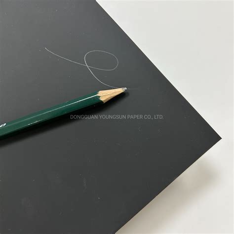 80 550GSM 100 Virgin Wood Pulp Black Paper Cardboard Black Paper And