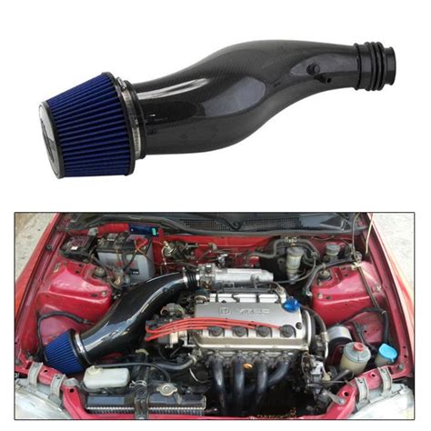 Carbon Fiber Air Intake Pipe For Honda Civic Ek Eg With Air