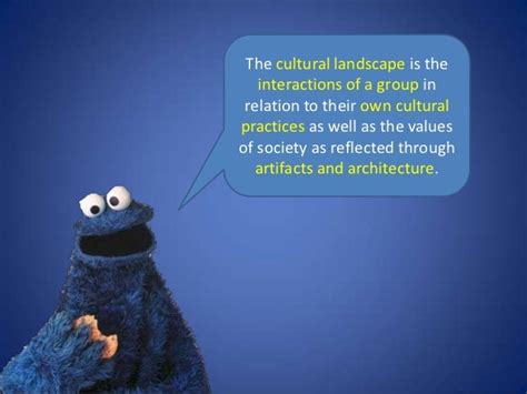 Cultural Landscape Examples - This paper describes four broad cultural ...