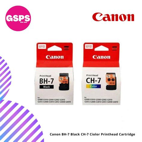 Canon Bh Black Ch Color Printhead Cartridge Gs Premium Stores