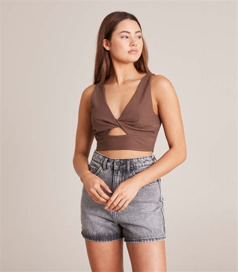 Lily Loves Twist Front Crop Top Target Australia