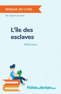 L île des esclaves de Marivaux Résumé du livre