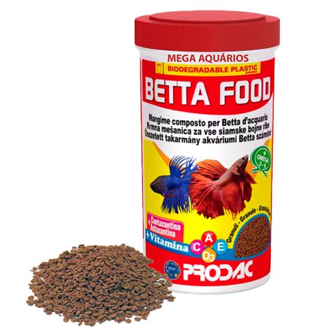 Ração De Peixe Betta - Ração Prodac Betta Food 15g peixe Betta - Mega Aquários