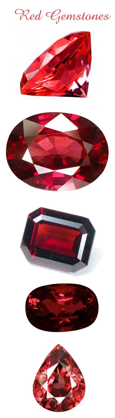 A List Of Red Gemstones Gems Jewelry Stone Jewelry Jewelery