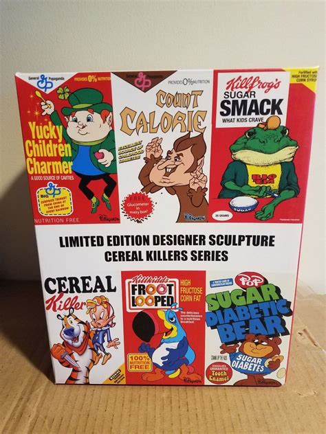 Popaganda Cereal Killers Ron English Capn Cornstarch 1st Edition Vinyl