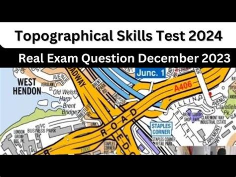 TFL Topographical Skills Test 2024 Real Exam Question December 2023