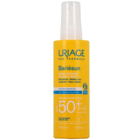 Spray Solaire Invisible Spf Uriage Bariesun Corps Et Visage