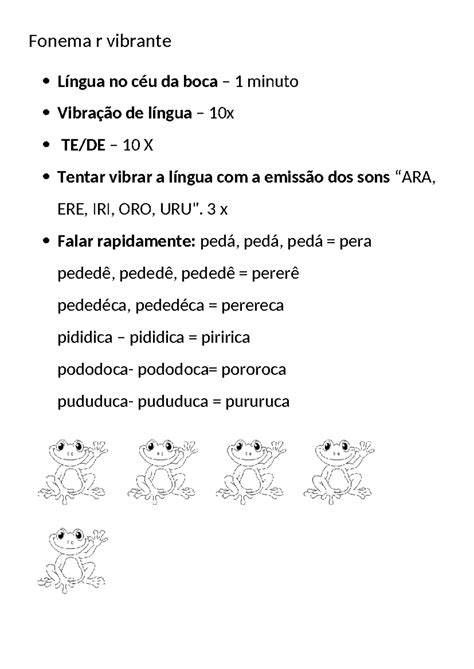 Frases Com R Vibrante - 6