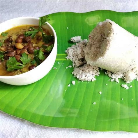 How to make Puttu And Kadala Curry Recipe