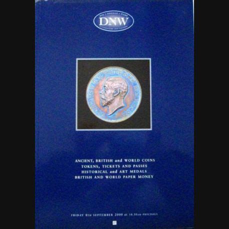 Catalogue DNW de pièces de monnaies jetons billets et médailles