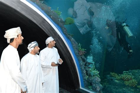 middle easts largest aquarium opens  mall  muscat oman middle
