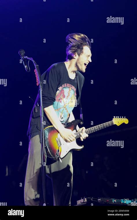 Josh Klinghoffer Of The Red Hot Chili Peppers Headlining The Saturday Night At The 2016 Reading