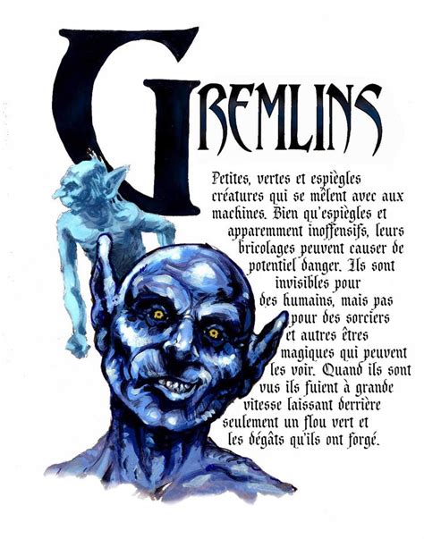 Livre Des Ombres Charmed Gremlins Boek Der Schaduwen Hekserij