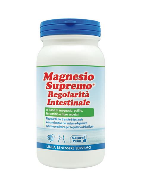 Magnesio Supremo Regolarità Intestinale di NATURAL POINT 150 grammi