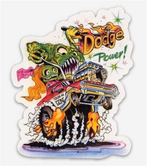 Nova Sticker Decal Big Daddy Ed Roth Rat Fink Official Original Ebay