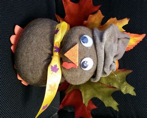 Cute Thanksgiving Craft For Kids Easy Sock Turkey Kids Play And Create