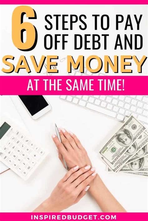 How To Pay Off Debt And Save Money At The Same Time Inspired Budget