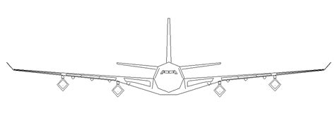 Big Aircraft Details In Dwg File Cadbull