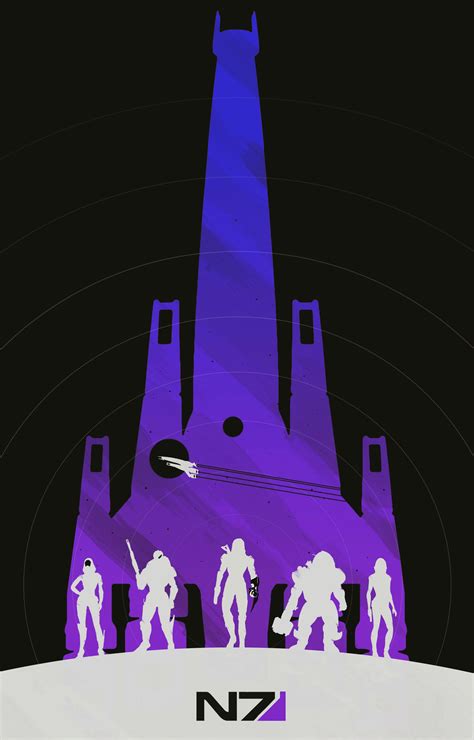 Recently Created This Collection Of Minimalist Mass Effect Posters [oc] Masseffect