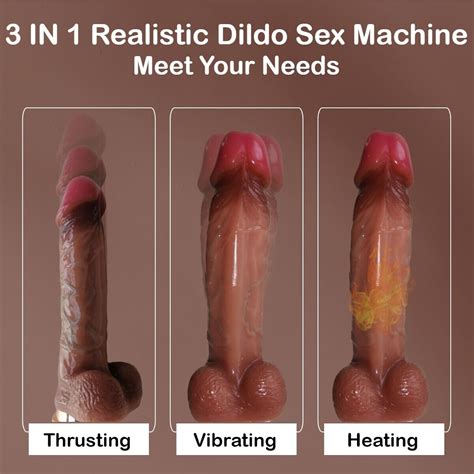 Automatic Vibrating Thrusting Dildo Sex Machine For Women Hands Free