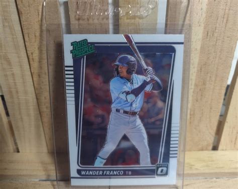 Wander Franco Rated Prospect 2021 Donruss Optic Base Set Baseball Card