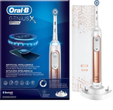 Oral B GeniusX 20100S Rose Gold Livrare între 2 4 zile Notino ro