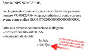 Come Cambiare Conto Corrente E IBAN Per La Pensione Online Con E Senza