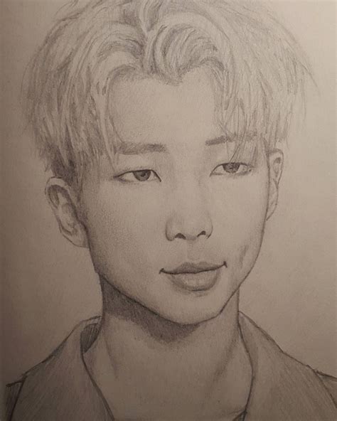 Rapmon Fanart Bts Drawings Drawings Bts Bts Rap Monster