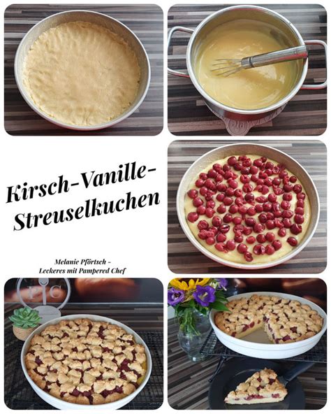 Kirsch Vanille Streuselkuchen Melanie Pf Rtsch Leckeres Mit