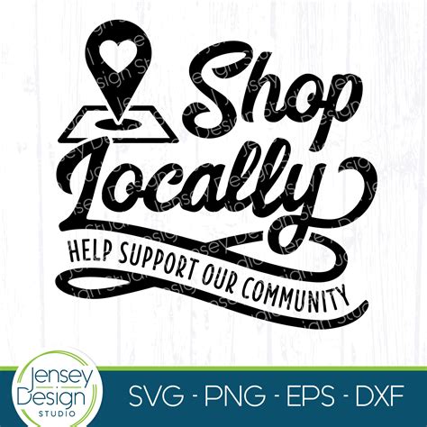 Shop Locally svg Small Business tshirt png Support Local | Etsy