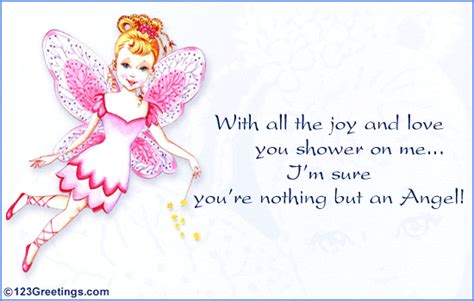 You're Nothing But An Angel... Free Angel eCards, Greeting Cards | 123 Greetings