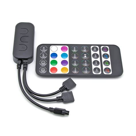 Common Anode Dual Output IR 28 Key Bluetooth RGB Music Mini LED