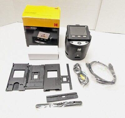 Kodak SCANZA Digital Film Slide Scanner Converts 35mm 126 110