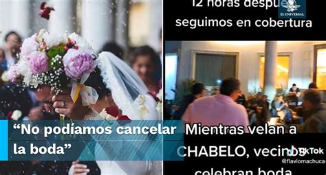 Mujer que celebró su boda frente a funeral de Chabelo se disculpa por