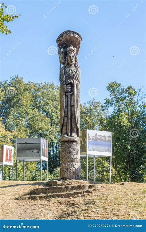 Sculpture Of Grand Duke Gediminas Editorial Photo CartoonDealer