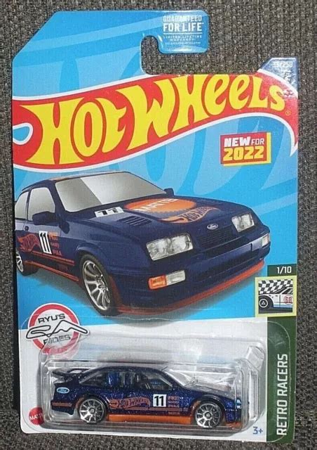 Hot Wheels Ford Sierra Cosworth R Tro Coureurs Mattel Moul Sous Pression