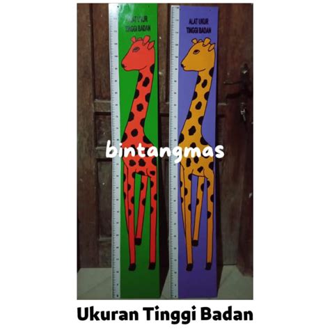 Jual Ukuran Tinggi Badan Anak UTB Shopee Indonesia