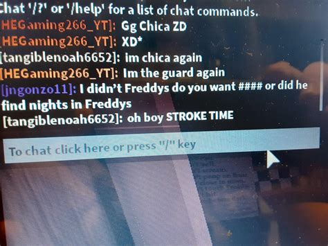 I saw this on a roblox fnaf game : r/5nafcirclejerk