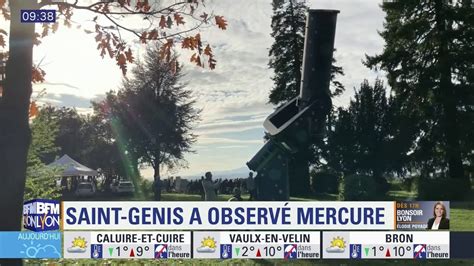lobservatoire de saint genis laval sorti ses telescopes lundi pour