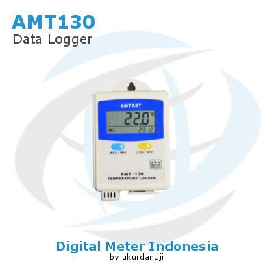 Temperature Data Logger AMTAST AMT130 Digital Meter Indonesia