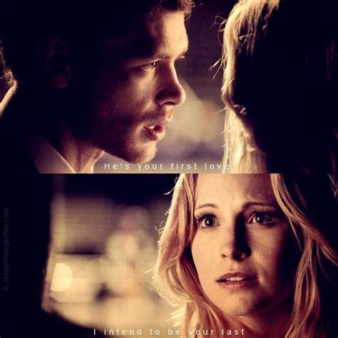 Joseph Morgan And Candice Accola As Klaus And Caroline On The Vampire