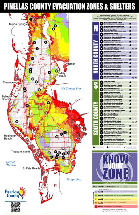 Pinellas County Zip Code Map With Highways