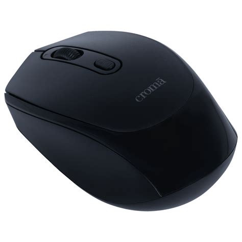 Buy Croma Wireless Optical Mouse (Variable DPI Up to 1600, Compact ...