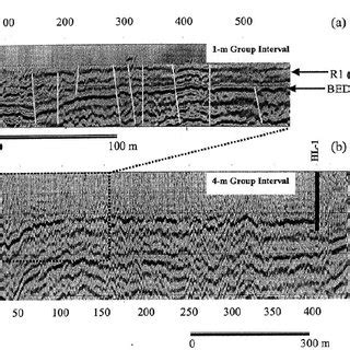 Topographic Profile And S Wave Seismic Reflection Line Along Red Line