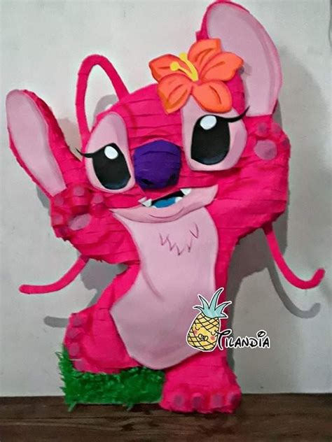 PIñata de Angel de Stitch in 2024 Stitch and angel Pinata Stitch