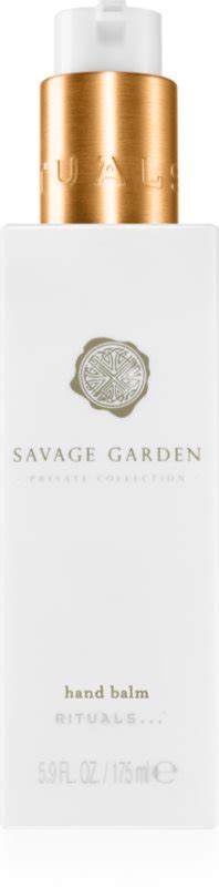 Rituals Private Collection Savage Garden Baume Mains Notino Fr