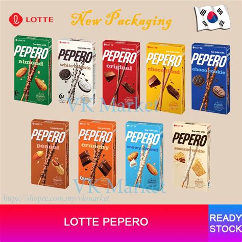 Lotte Pepero Almond White Cookie Choco Cookie Crunchy Snowy Almond