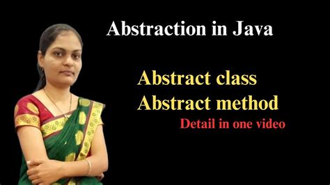 Abstraction In Java Oop In Java Abstract Class And Abstract Method In