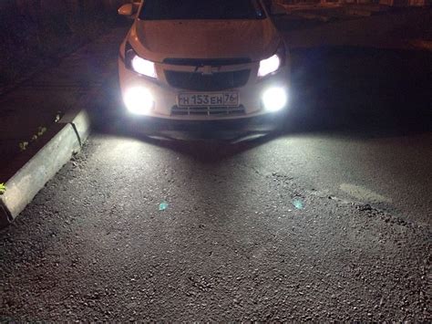 ксенон в ПТФ комбэк — Chevrolet Cruze (1G), 1,8 л, 2012 года | тюнинг ...